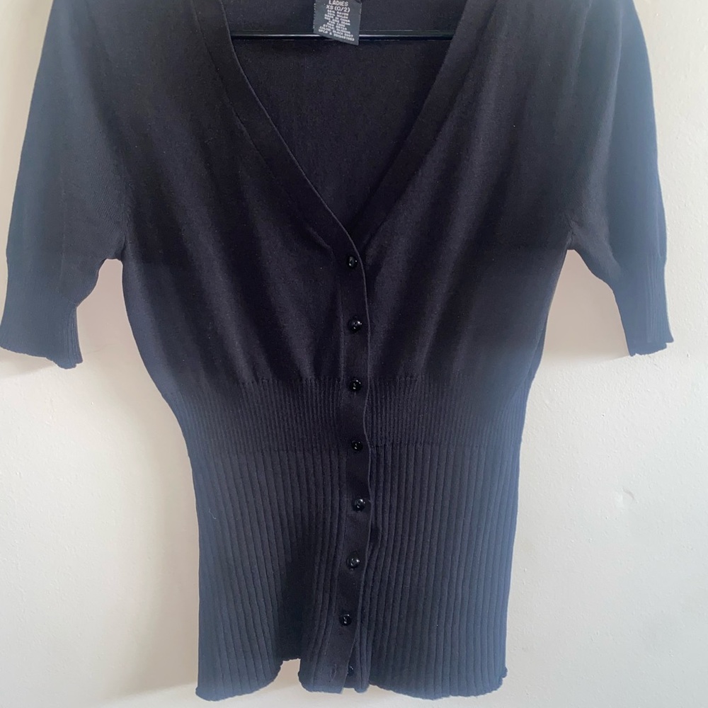 George Black V-Neck Sweater
